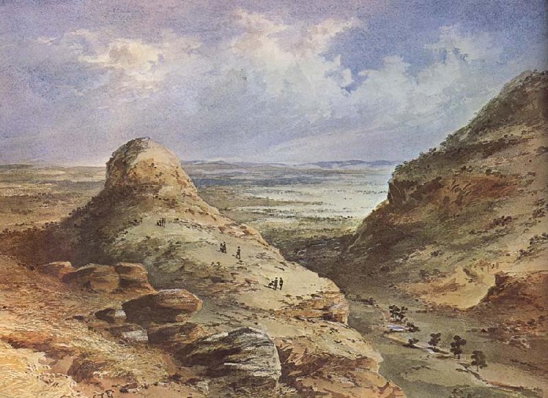 Samuel Thomas Gill The Flinders Range Norge oil painting art